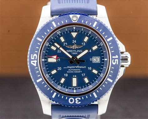 breitling 44mm polso 17|breitling superocean manual.